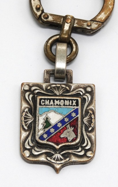 Porte clé ancien ville CHAMONIX 