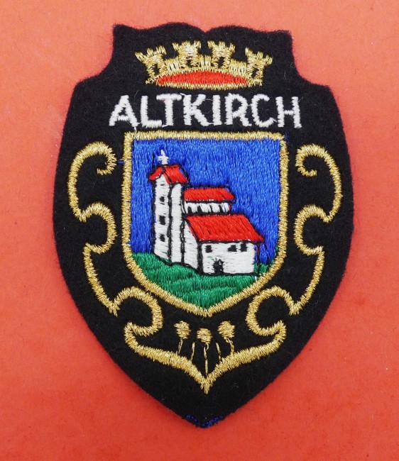 Ecusson brodé ville ALTKIRCH