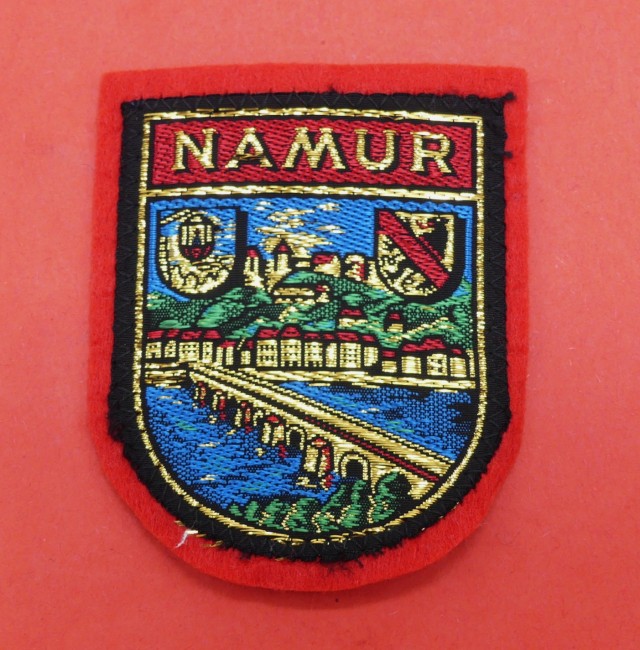 Ecusson brodé ville NAMUR 