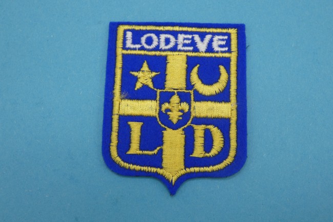 Ecusson brodé ville LODEVE