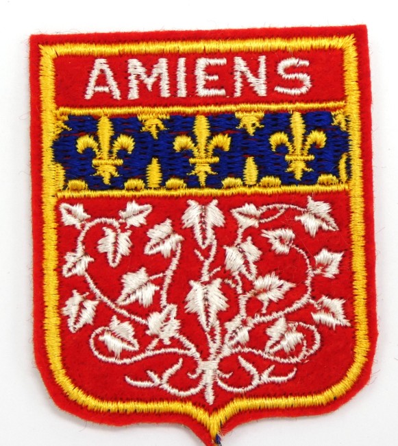 Ecusson brodé ville Amiens 