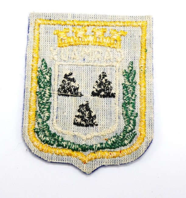 Ecusson brodé ville Carmaux