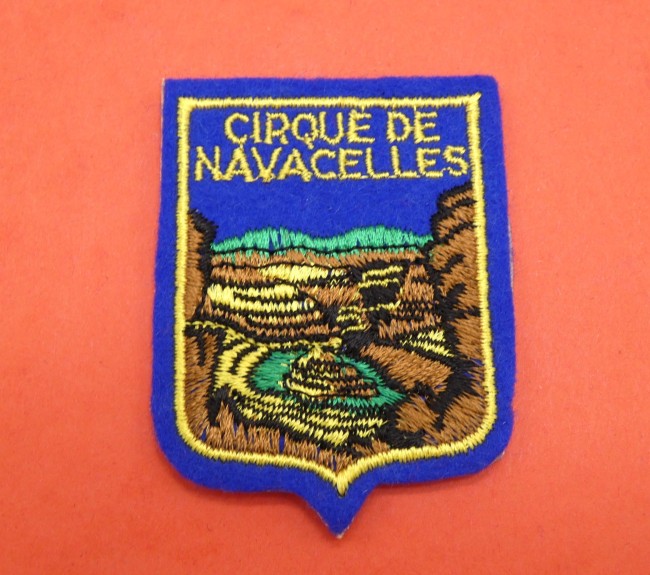 Ecusson brodé Cirque de Navacelles