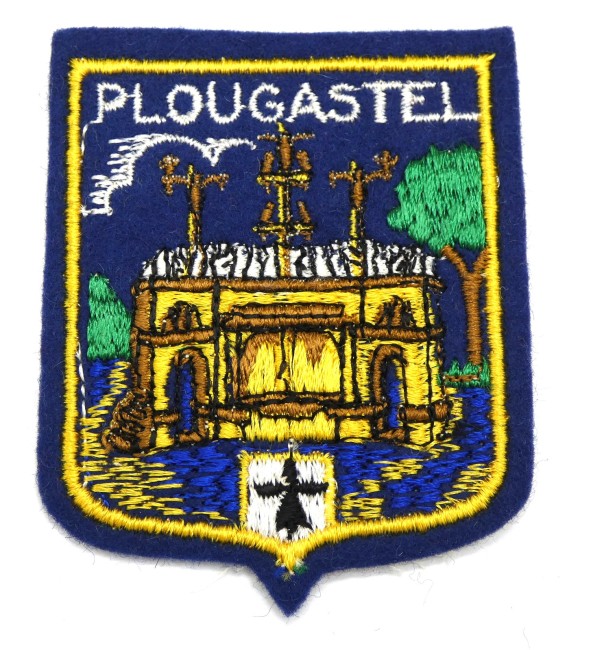 P1070341 Ecusson brodé ville PLOUGASTEL