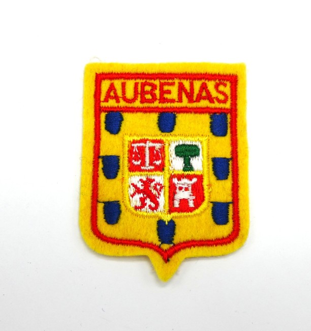Ecusson brodé ville AUBENAS
