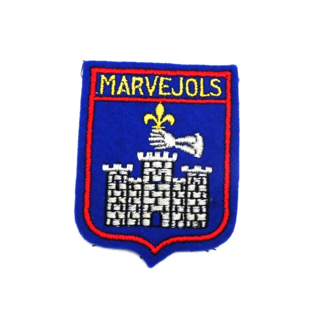 P1090973 Ecusson brodé ville Marvejols
