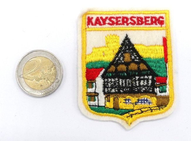 Ecusson brodé ville Kayserberg 
