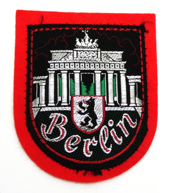 Ecusson brodé ville Berlin à coudre
