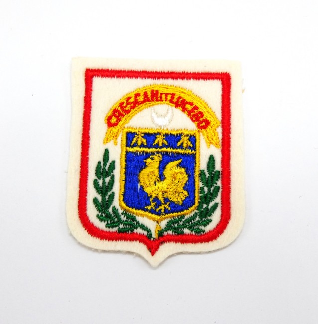 Ecusson brodé Crescan et Lucebo 