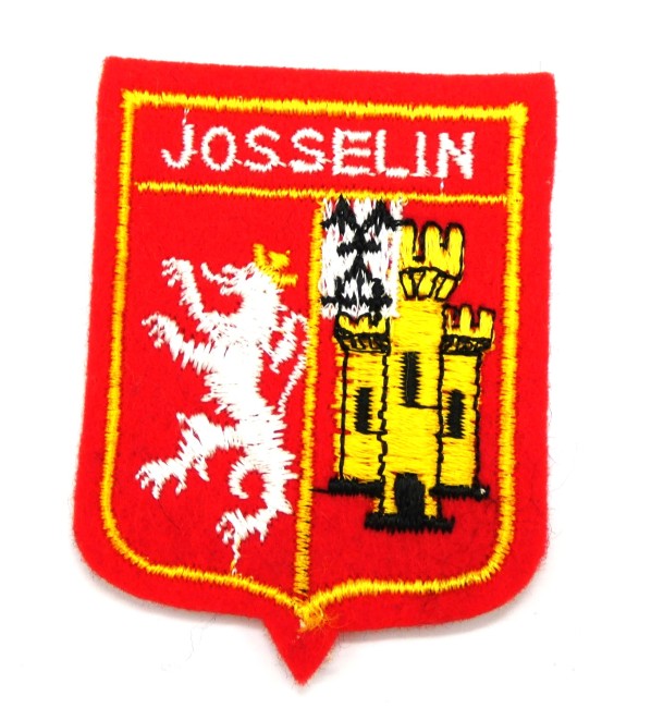 P1080088 Ecusson brodé ville Josselin
