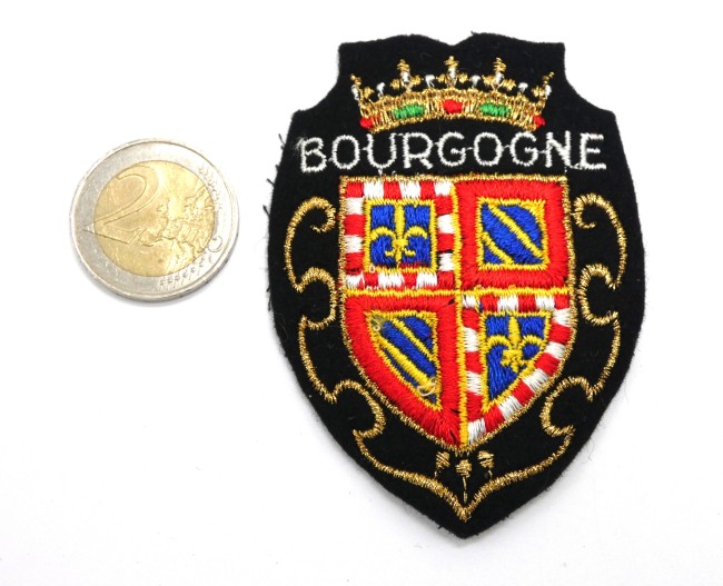 Ecusson meresse brodé ville BOURGOGNE