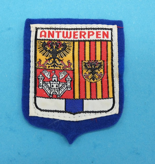 Ecusson brodé ville Antwerpen 