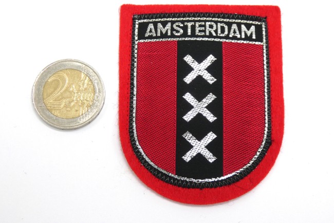  Ecusson brodé ville AMSTERDAM 