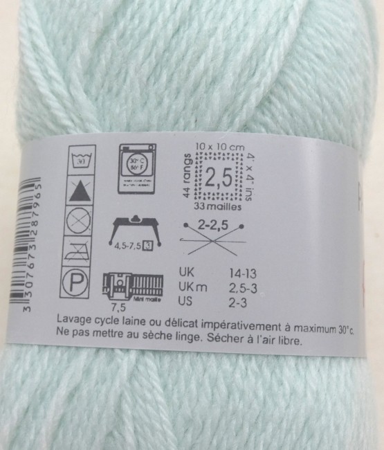 Laine Phildar PARTNER BABY   coloris jade 