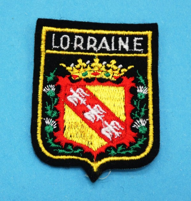 Ecusson brodé ville LORRAINE