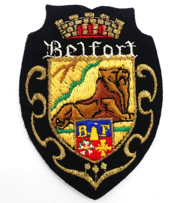 Ecusson brodé ville Belfort 