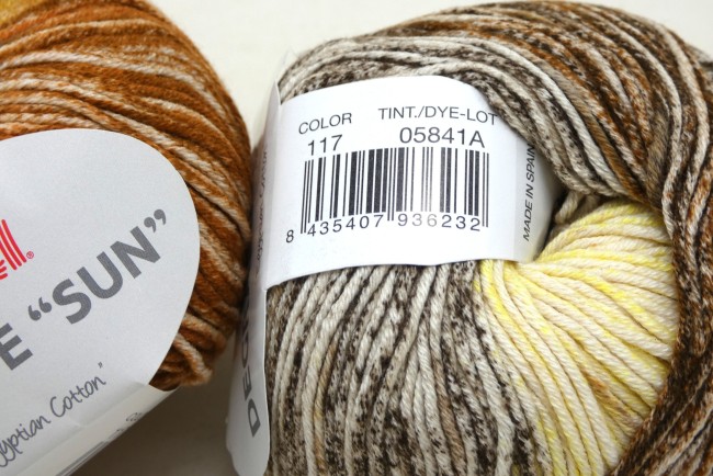 Coton Katia dégradé sun C 117