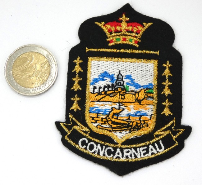Ecusson patch meresse ville / région Concarneau