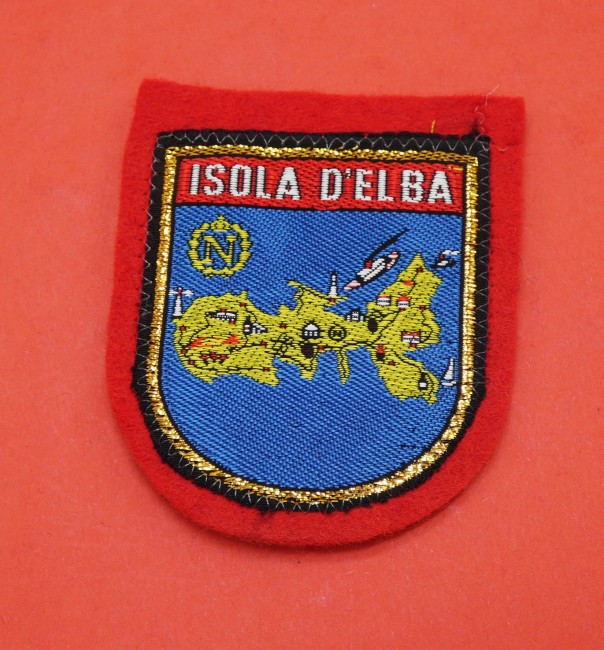 Ecusson brodé pays ISOLA D 'ELBA 