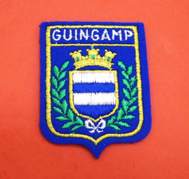 Ecusson brodé ville Guingamp
