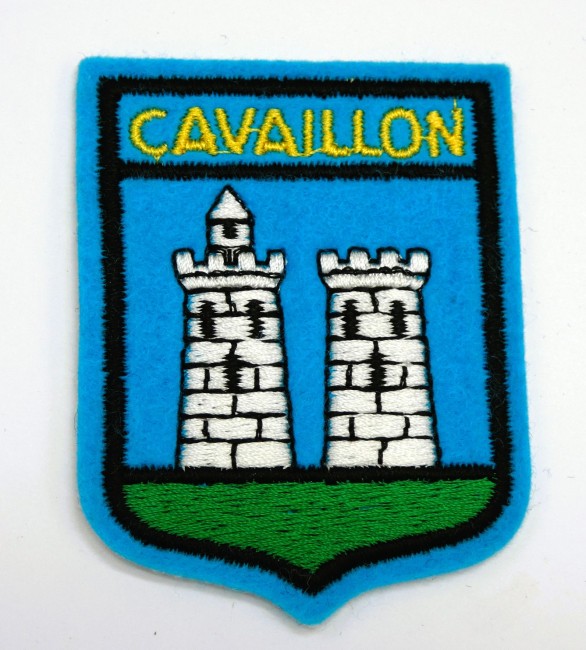 Ecusson brodé ville CAVAILLON 