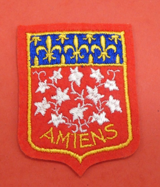 Ecusson brodé ville Amiens 