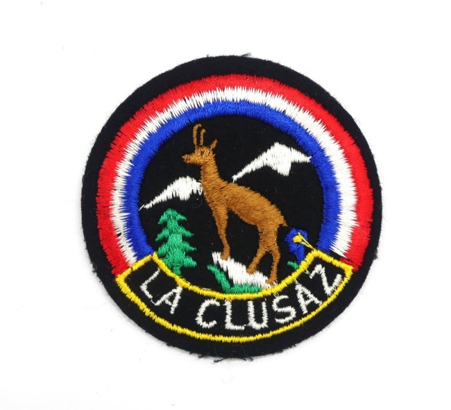 Ecusson brodé La Clusaz 