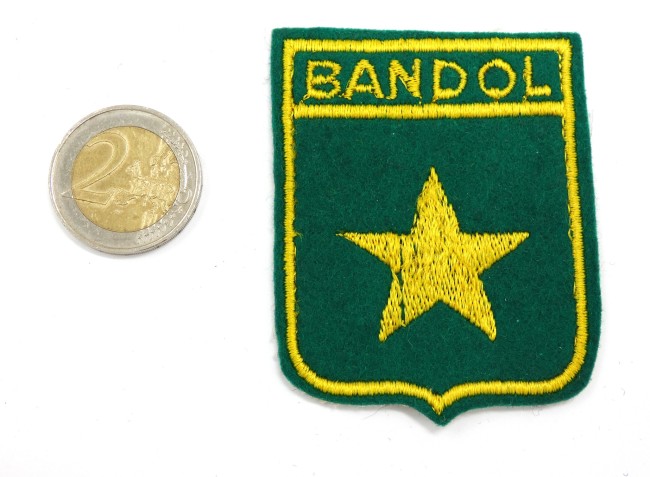 Ecusson brodé ville BANDOL 