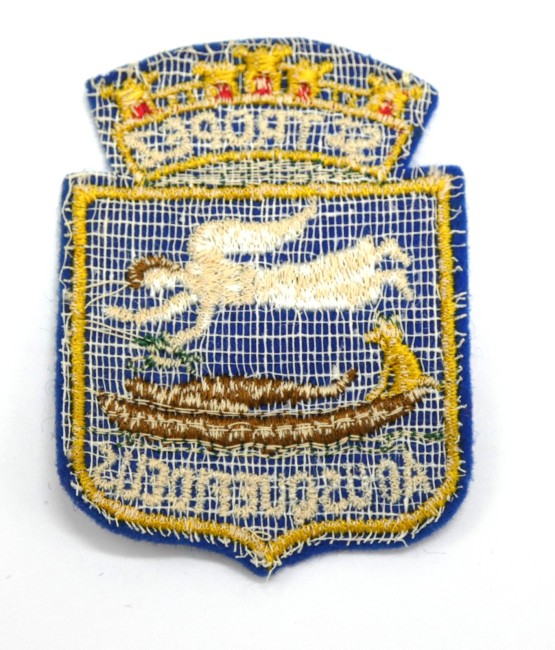 Ecusson brodé ville St TROPEZ 