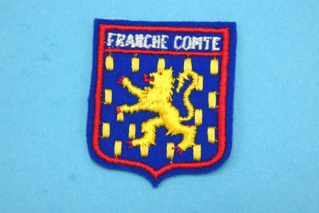Ecusson brodé ville FRANCHE COMTE