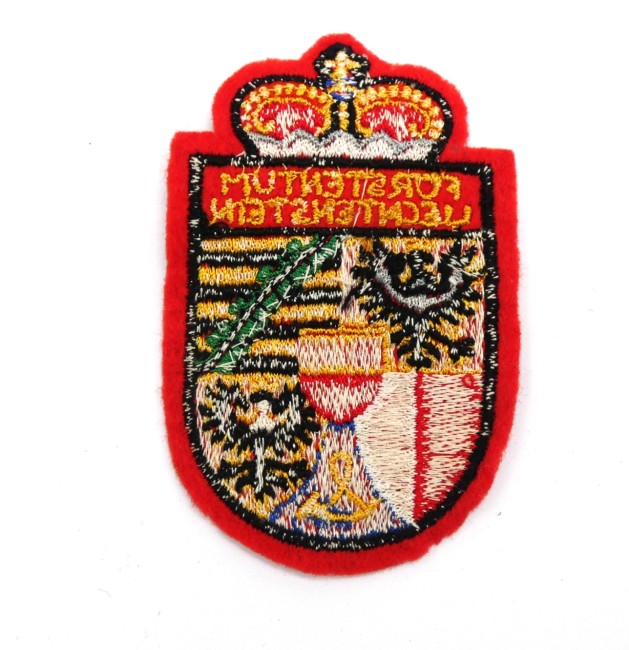 Ecusson brodé Fürstentum Liechtenstein