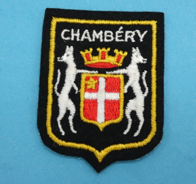 P1010400 Ecusson brodé ville Chambéry