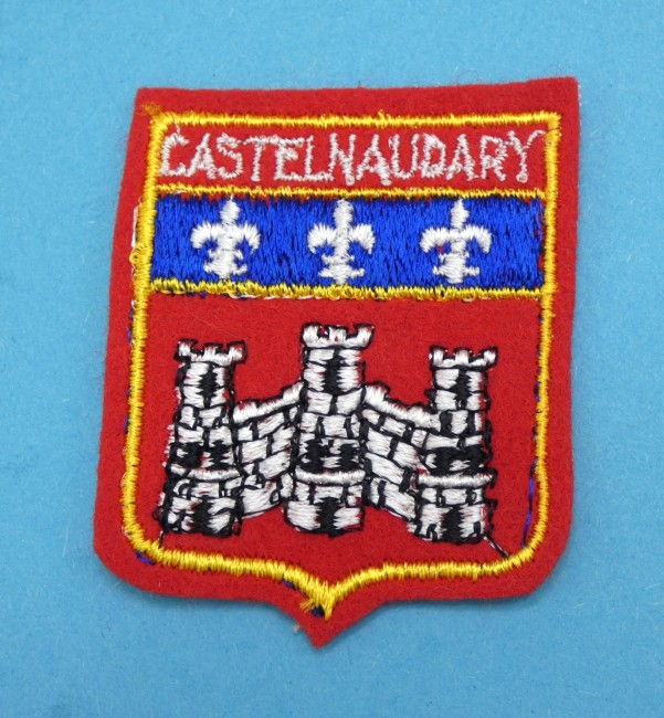 P1110390 Ecusson brodé ville Castelnaudary