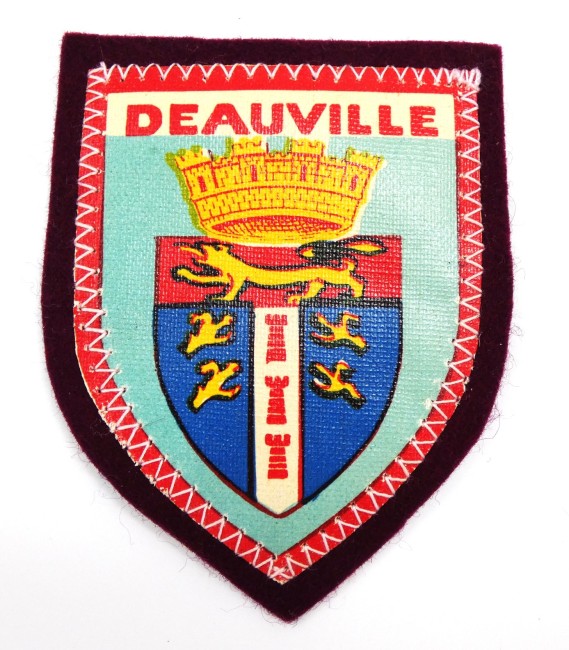 Ecusson brodé ville DEAUVILLE