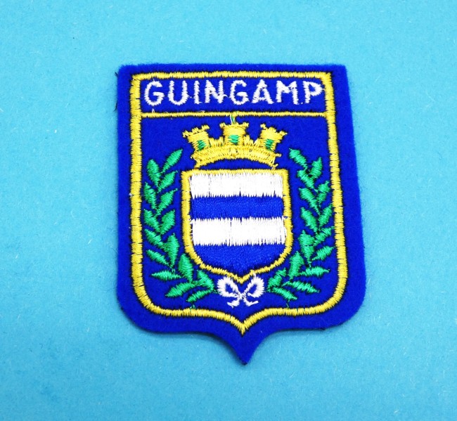 Ecusson brodé ville Guingamp