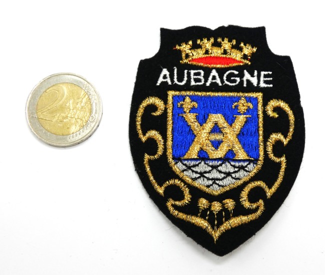 Ecusson brodé ville AUBAGNE