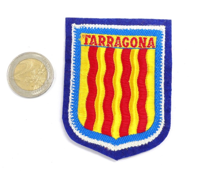 Ecusson brodé ville Tarragona à coudre 