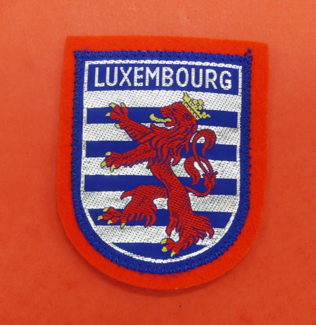 Ecusson brodé ville Luxembourg