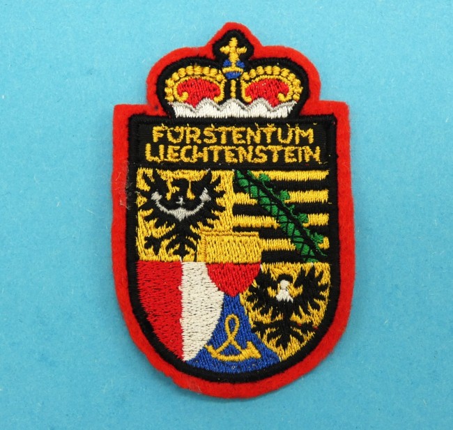 Ecusson brodé Fürstentum Liechtenstein