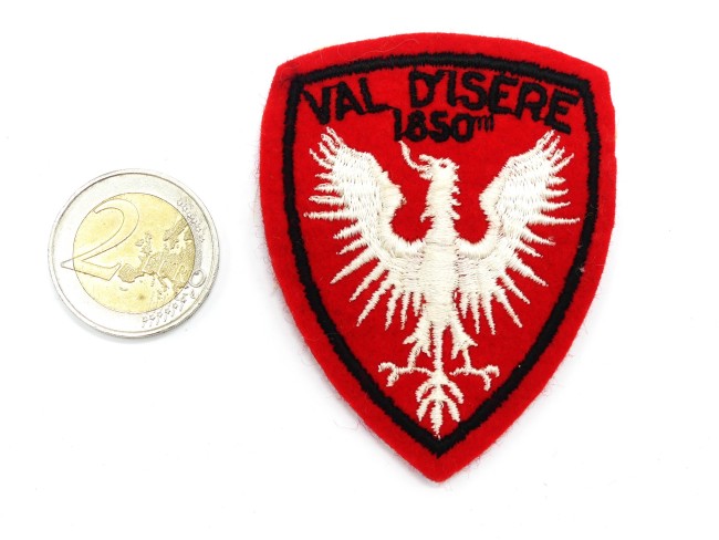 Ecusson brodé ville Val D ' Isère 1850 m