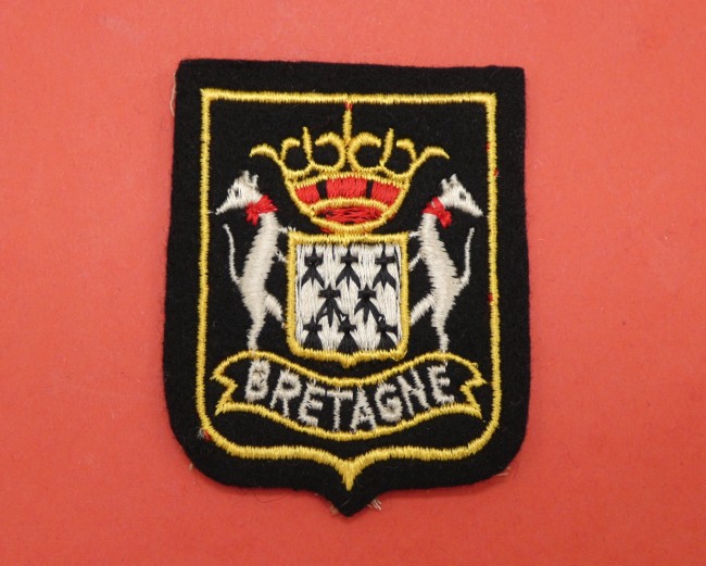 Ecusson feutrine brodé Bretagne