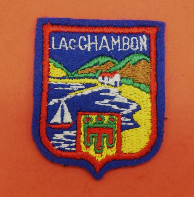 Ecusson brodé Lac Chambon
