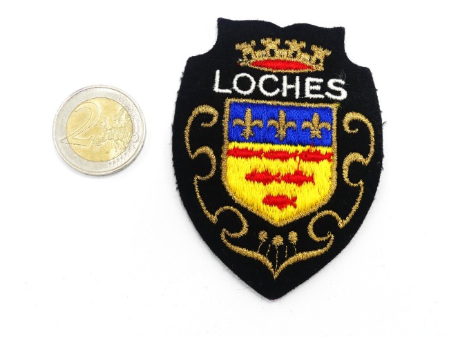 Ecusson meresse ville LOCHES 