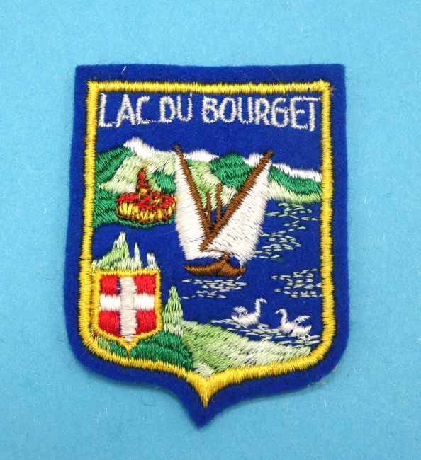 Ecusson brodé Lac du Bourget 