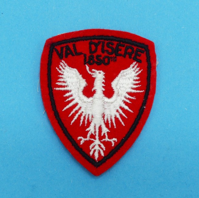 Ecusson brodé ville Val D ' Isère 1850 m