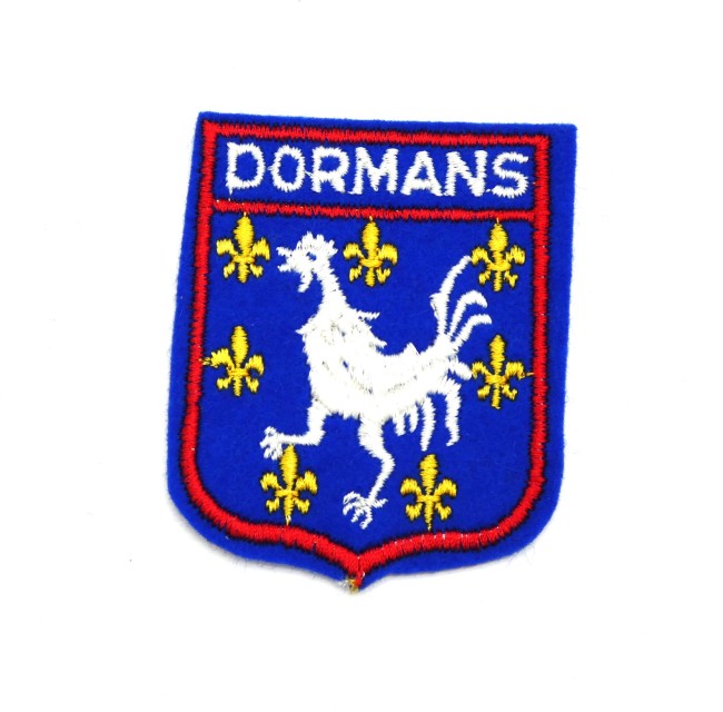 Ecusson brodé ville DORMANS