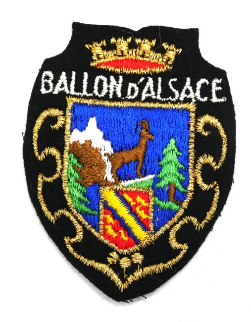 Ecusson brodé ville Ballon d ' Alsace 