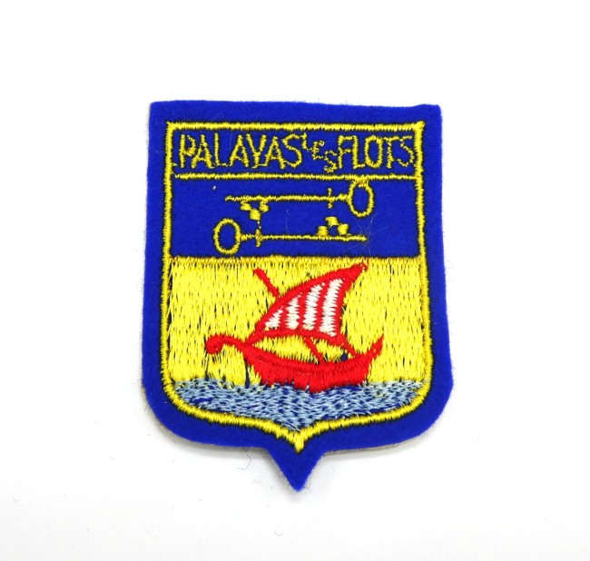 Ecusson brodé Palavas Les flots
