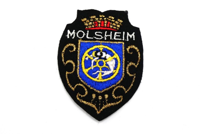 P1030695 Ecusson brodé MOLSHEIM ( occasion )
