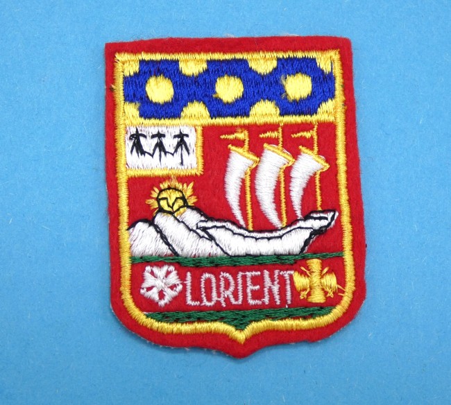 Ecusson brodé ville Lorient 